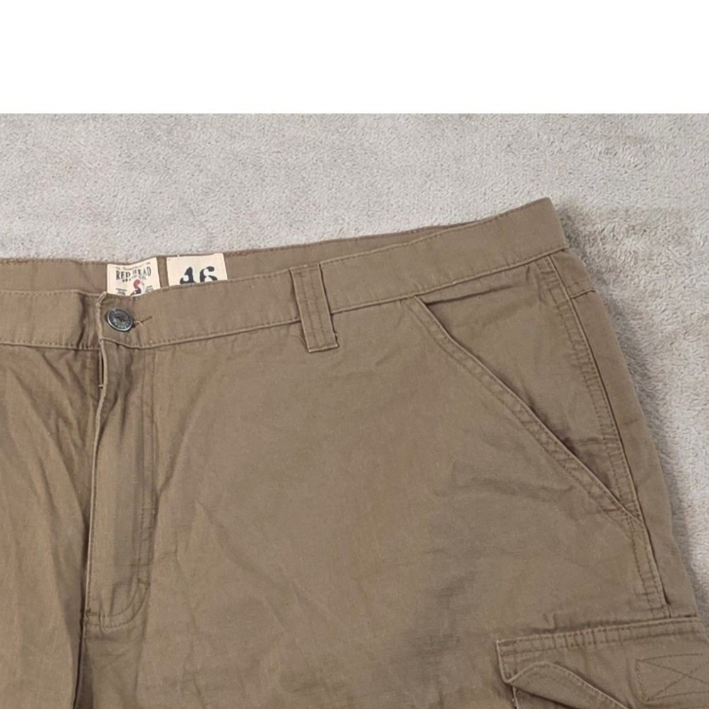 Red Head Brand Co Cargo Shorts Ripstop Men's Size 46 Brown New With Tags